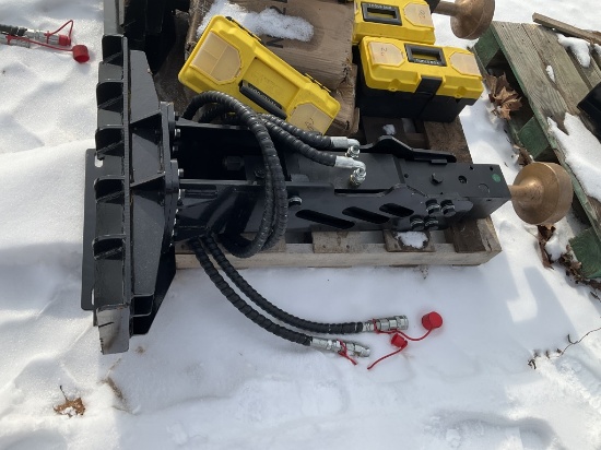 New Skid Steer Post Driver FT-D680