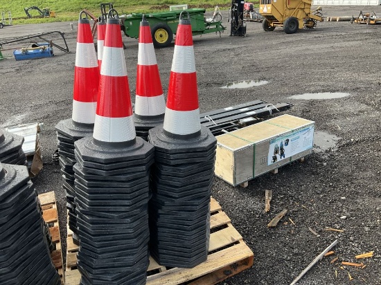 New Lot of 125 Traffic Cones