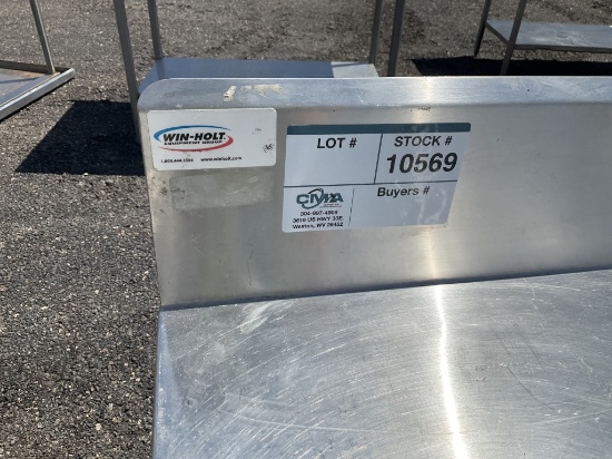 Winholt Stainless Steel Prep Table 48 x 30 x 30