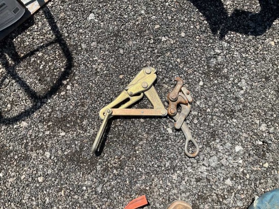 Lot of 2 Cable Pullers Klein & Other
