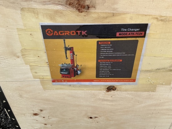New AGT ATK-TC24 Tire Changer