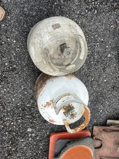 Lot of 2 20 Pound Propane Tanks