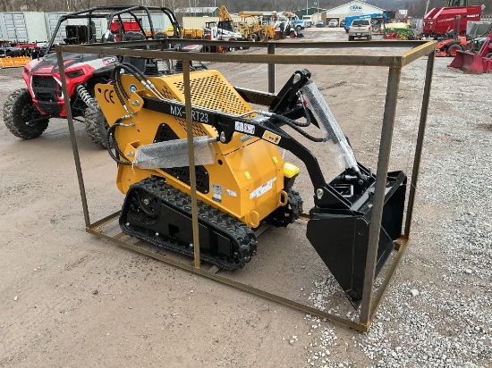 New MX-CRT23 Mini Skid Steer