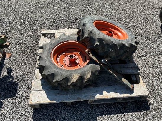 Lot of 2 Kubota Tractor Tires