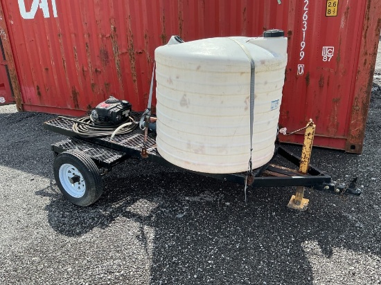 4' x 8' Water Tank Trailer