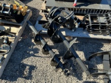New SDLANCH Mini Excavator 2 Pc. Auger Attachment
