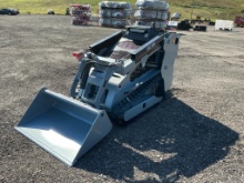 New SSL1200 Mini Skid Steer Loader Gray