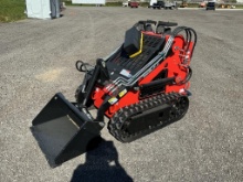 New AGT LRT23 Mini Skid Steer Loader Orange