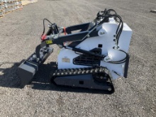 New ZJZ-380 Mini Skid Steer Loader White