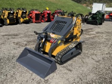 New ZJZ-380 Mini Skid Steer Loader Yellow