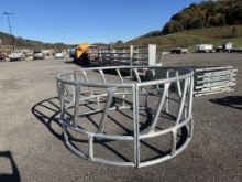 New Steel Round Bale Feeder 3 Piece