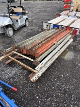 Lot of Commercial Grade Pallet Racking
