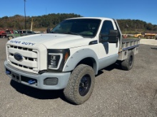 2012 Ford F350 Flat Bed Pick Up Truck
