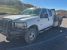 2004 Ford F350 Flatbed Dump Truck