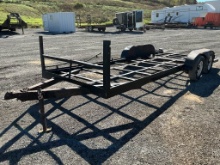 6' x 16' Black Utility Trailer