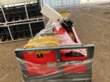 New Two Post Base Plater Auto Lift ATK-B1000 Red