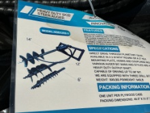 New AGT Set of 3 Auger Bits
