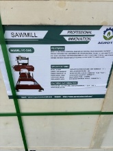 New AGT Portable Sawmill YC-26G