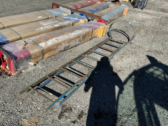 Lot of 2 Metal Ladders