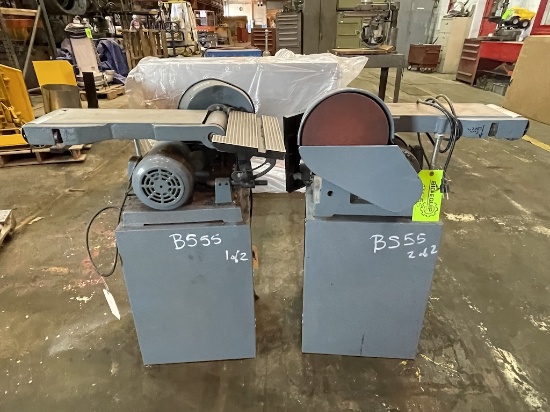 Lot of 2 Table Sanders (BS55)