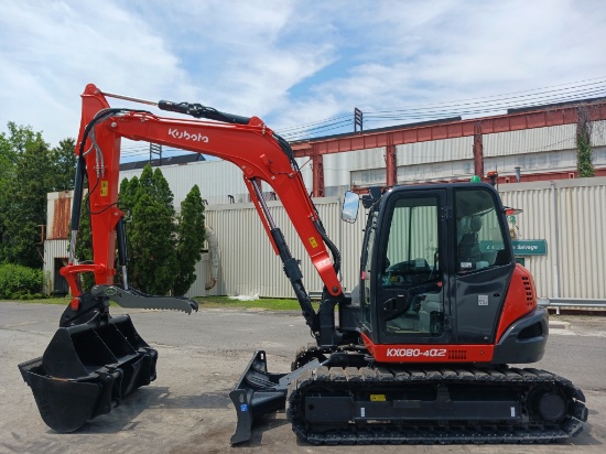 2022 KUBOTA KX080-4 Excavator