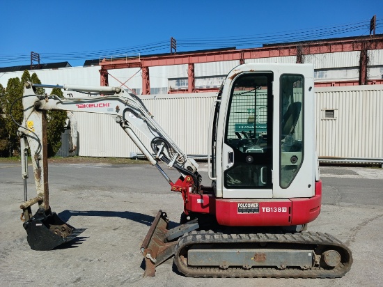 2014 TAKEUCHI TB138FR Excavator