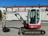 2014 TAKEUCHI TB138FR Excavator