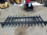 Brand New Unused Landhonor Skid Steer Root Rake Attachment (C374)