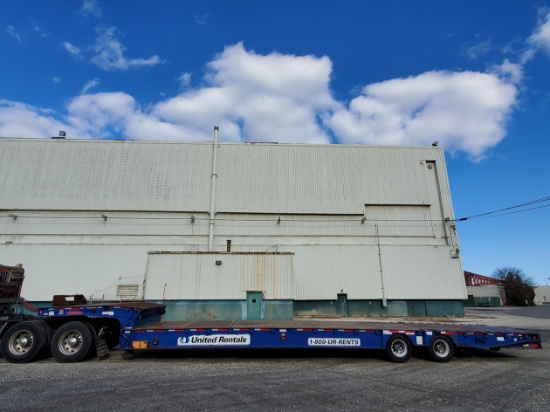 2016 Fontaine TRV4048HT Hydraulic Beaver Tail Equipment Trailer