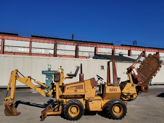 Case 660 Trencher