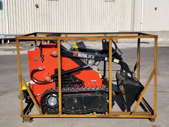 Brand New Unused 2023 Agrotk LRT23 Mini Track Walk Behind Skid Steer