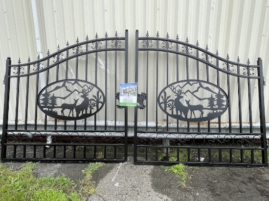 Brand New Greatbear 14ft Bi-Parting Iron Gate (NY325)