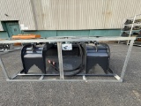 Brand New Wolverine Skid Steer Grapple Bucket (WB61)