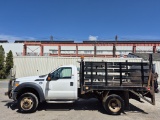 2016 Ford F550 Stake Body Truck