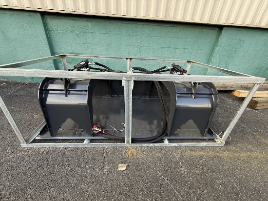 Brand New Wolverine Skid Steer Grapple Bucket (WB59E)