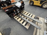 Brand New Wolverine Skid Steer Fork Attachment (WB30E)