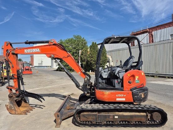 2018 Kubota U55-4r1 Mini Excavator