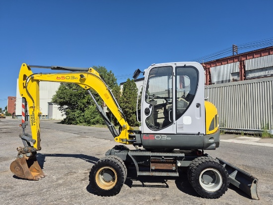 WACKER NEUSON 6503-2 WHEELED EXCAVATOR