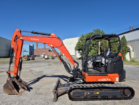2022 KUBOTA KX057-5 MINI EXCAVATOR