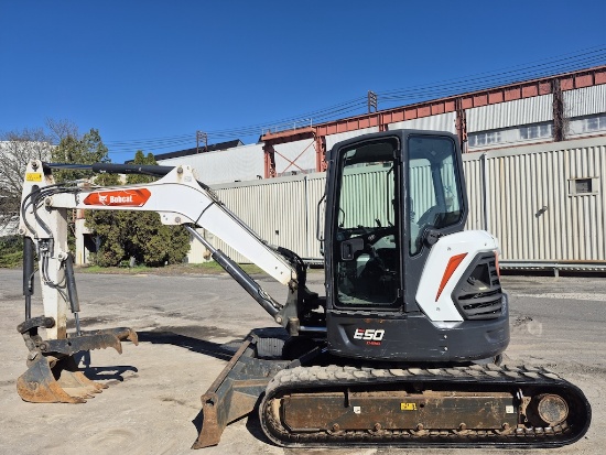 2021 BOBCAT E50 MINI EXCAVATOR