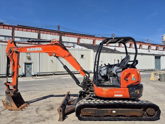 2018 KUBOTA U55-4R1 MINI EXCAVATOR