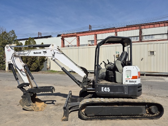 2014 BOBCAT E45 MINI EXCAVATOR