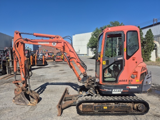 2015 KUBOTA KX91-3 MINI EXCAVATOR