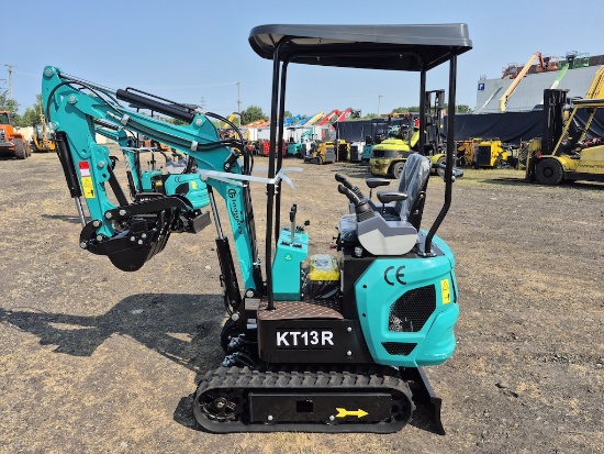 BRAND NEW 2026 CFG KT13R MINI EXCAVATOR (AG752)