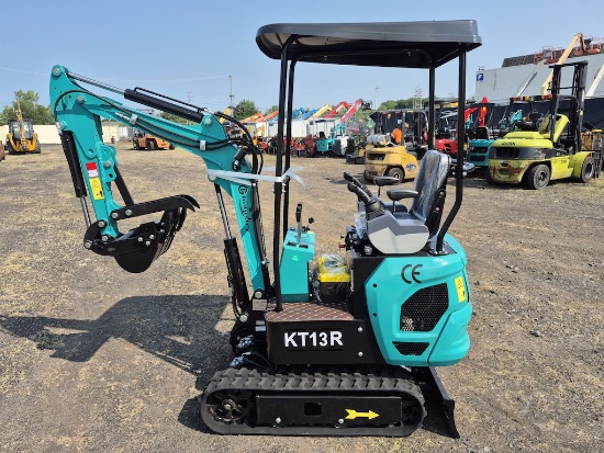 BRAND NEW 2026 CFG KT13R MINI EXCAVATOR (AG751)