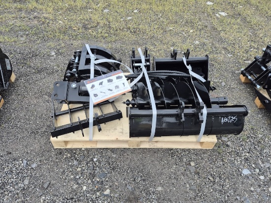 BRAND NEW 2026 AGT SET OF 9 MINI EXCAVATOR ATTACHMENTS (AG725)