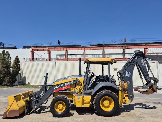2023 JOHN DEERE 310SL BACKHOE W/ FORKS AND BUCKET