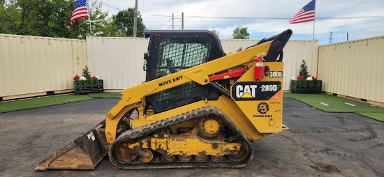 2018 CATERPILLAR 289D SKID STEER