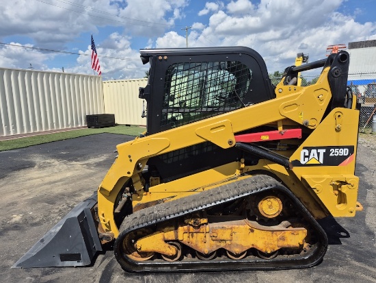 2017 Caterpillar 259d Skid Steer