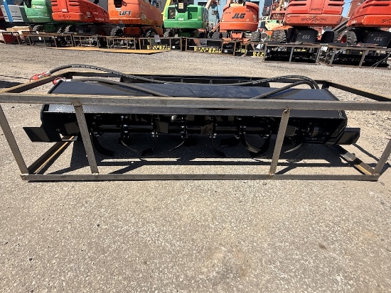 BRAND NEW 2026 MOWER KING SKID STEER ROTARY TILLER ATTACHMENT (AG490E)